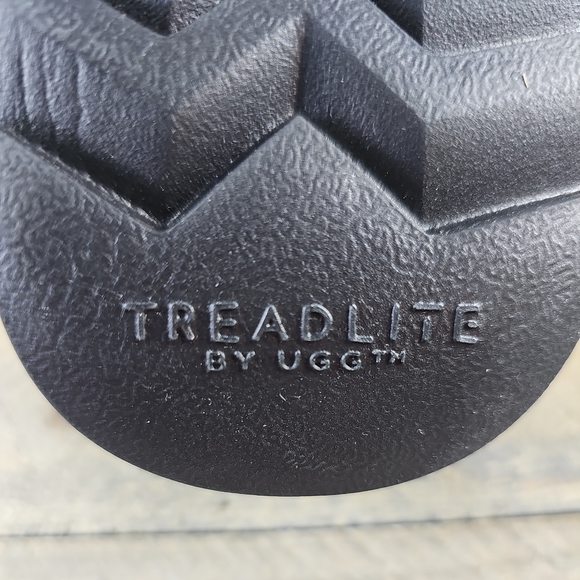 UGG Maxi Slide Platform Tiger Print Key Lime Black - Picture 9 of 12